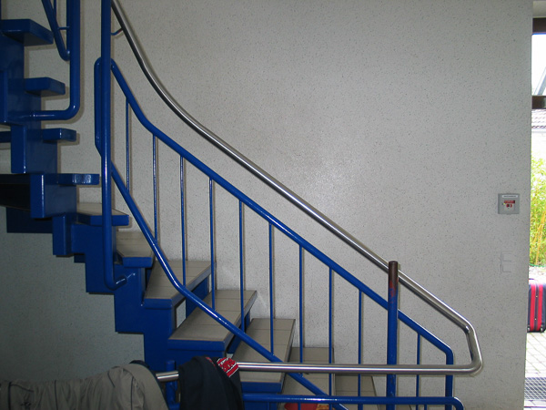 Problematische Treppe - Seitenansicht